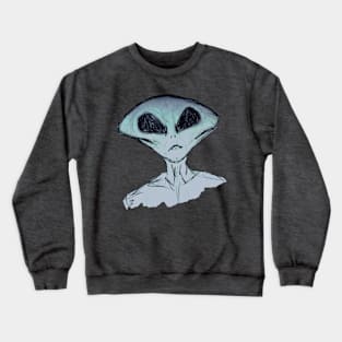 Little Blue Man Crewneck Sweatshirt